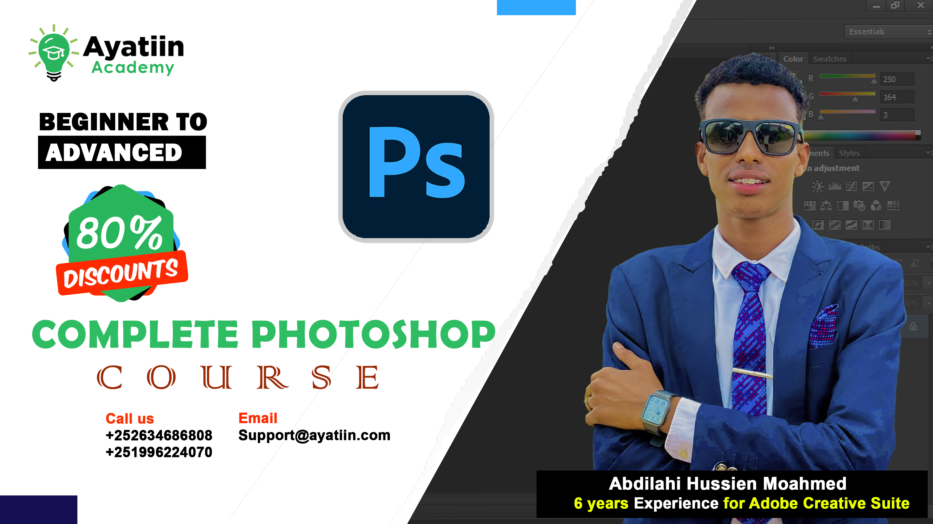 Adobe Photoshop Complete Mastery Course Beginner to Advanced